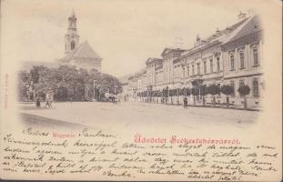 1899 Székesfehérvár, Megye tér; Kubik L. kiadása