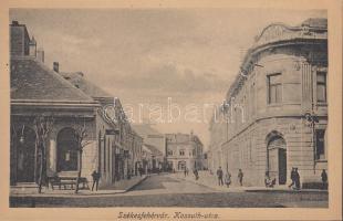 Székesfehérvár, Kossuth utca; Horváthné és Rónainé papírkereskedő kiadása