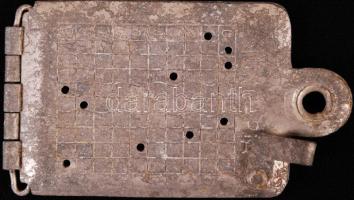 cca 1940-1944 Magyar katona dögcédulája a II. világháborúból / Hungarian WWII identity tag