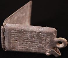 cca 1940-1944 Magyar katona dögcédulája a II. világháborúból /
Hungarian WWII identity tag