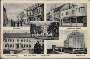 Dunaszerdahely, Főszolgabírói hivatal, Gabonarakás, Sárga kastély / court, castle (EK)