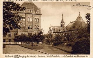 Budapest Műegyetem kertje