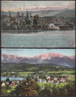 Velden am Wörther See - 2 old postcards