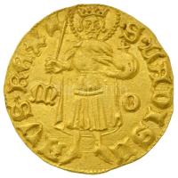 1404-1405. Aranyforint Au "Zsigmond" Körmöcbánya, Markus von Nürnberg (3.55g) T:2 1404-1405. Goldgulden Au "Sigismund" Kremnitz, Markus von Nürnberg (3.55g) C:XF Unger I.: 446 éta, Huszár: 573