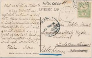 Gyergyószentmiklós, Örmény templom, Zárda, Kovács J. felvétele, Létz János kiadása / Armenian Church...