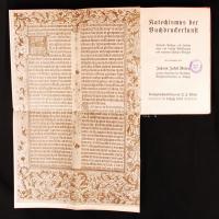 Weber, Johann Jakob: Katechismus der Buchdruckerkunst. Siebente Auflage, mit hundert neun und dreißi...