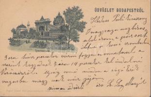 1897 Budapest XIV. Iparcsarnok litho; kiadja Rigler József Ede