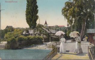 Balatonfüred, part, hölgyek