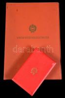 1957. "Közbiztonsági Érem" arany fokozata a rendőrség tagjai részére mellszalaggal, szalag...