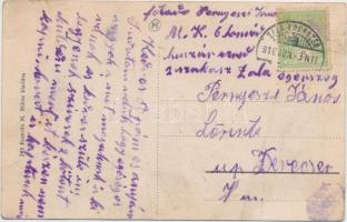 Zalaegerszeg, Huszárlaktanya, Komlós M. Miksa kiadása