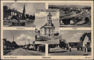 Piliscsaba, Horthy Miklós út, Új utca, Templom tér (EK)