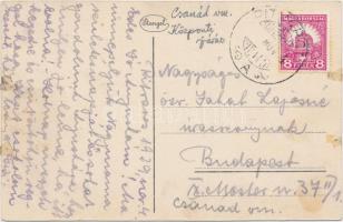 Pitvaros, Evangélikus templom, Szövetkezeti ház (ragasztónyom / gluemark)