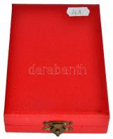 1985. "Munka Érdemrend" arany fokozata miniatűrrel és szalagsávval tokban T:1-