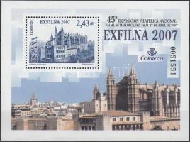 EXFILNA Stamp Exhibition block, EXFILNA Bélyegkiállítás blokk
