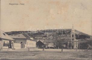 Nagyalmás, Főtér, üzlet; Papp Antal kiadása / main square, shop (fl)
