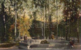 Stubnyafürdő, Park; kiadja Stransky Jakab és veje