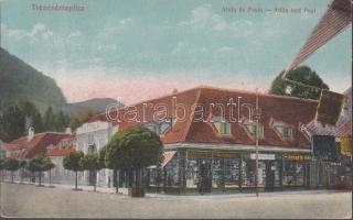 Trencsénteplic, Attila és Posta, Ondreicska Fábián és Muskáth Miksa kereskedései (fl)