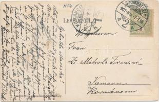 Szombathely, Horváth Boldizsár tér, piac, drogéria, üzletek, Granitz Vilmos kiadása