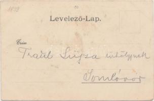 1899 Szombathely, piac, Knebel kiadása