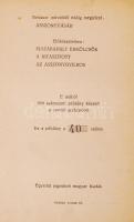 Bettauer Hugó; Nagyváros zsidók nélkül. - Die Stadt ohne Juden, Fordította: Ifj. Halmay Elemér.
Bp.,...