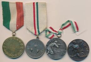 ~1945-1960. 4db klf sportérem, közte mellszalagos is T:2,2-