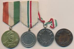 ~1945-1960. 4db klf sportérem, közte mellszalagos is T:2,2-