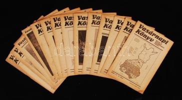 1925-1926 Vasárnapi Könyv II. évfolyamának 14-23. és 24-26. füzete, 1926 1. és 10. füzet