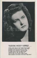 4 db megíratlan Karády Katalin fotólap