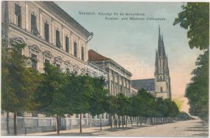 Versec, Fiú- és leányiskola / school