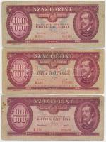 1949. 100Ft (3x) T:III-