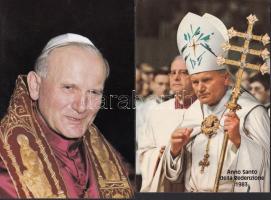 5 db MODERN főként használatlan motívumlap; II. János Pál / 5 modern mostly unused motive cards; Pope John Paul II