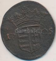 1705. X Poltura "II. Rákóczi Ferenc" T:3,3- Hungary 1705. X Poltura "Francis II Rákóczi" C:VF,VG Huszár: 1535., Unger II.: 1133.a