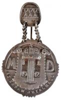 1912. "Magyar Dalos Szövetség - Az érdem jutalmául" ezütözött Br kitüntetés T:2