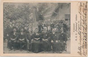 1907 Kolozsvári MÁV Összhang dalkara / choir (fl)