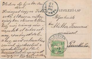 1907 Kolozsvári MÁV Összhang dalkara / choir (fl)