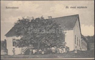 Kolozsborsa, Állami elemi népiskola / school