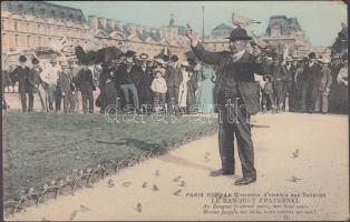 Paris, Tuileries Palace, garden, birds, Banquet Fraternal (EK)