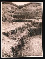 Badacsonyi bazaltbánya, hátoldalán feliratozva, 18x24 cm