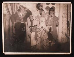 cca 1930 Le Nouveau Lido, J. Sabrou: Stan és Pan, sajtófotó, pecséttel jelzett, sarkai sérültek, 24x18 cm