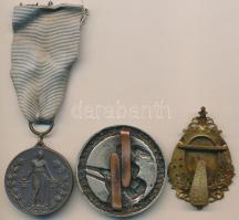 ~1900. "Fegyver és Gépgyári Dalkör" zománcozott Br díszes jelvény hiányzó rátéttel, készít...