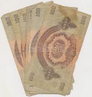 1944. 100P "A Vöröshadsereg Parancsnoksága" (6x) T:III-,IV