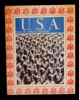 cca 1940-1950 U.S.A., Az Egyesült Államokról szóló magyar nyelvű ismertető füzet, 64p