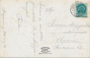 Nagysurány, Cukorgyár, Műmalom, Mária szobor, Vasút utca / Sugar factory, mill, statue, Railway stre...