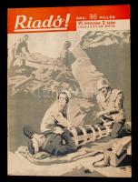 1942 A Riadó! a Légoltalmi Liga lapjának Vi. évfolyam 2. száma