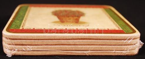 Villeroy&Boch 4 db dekoratív parafa poháralátét eredeti csomagolásban