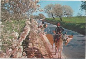 91 db MODERN külföldi városképes lap pár motívummal; spanyol, portugál, svéd, norvég / 91 modern for...