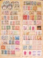 Illeték ill. okmánybélyeg tétel régiekkel, összesen 161 db (100 féle)