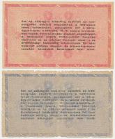 1946. 10.000AP + 50.000AP + 100.000AP + 500.000AP + 1.000.000AP + 10.000.000AP, közte fordított címe...