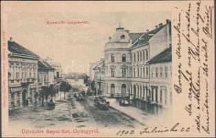 Sepsiszentgyörgy, Kossuth Lajos tér / square