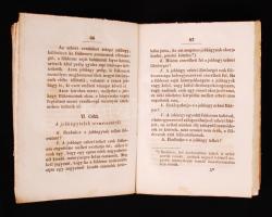 Friebeisz István: Törvény-tanító a köznép használatára. Pest, 1846. Beimel. VI + 7-112 p. Fűzött, ki...